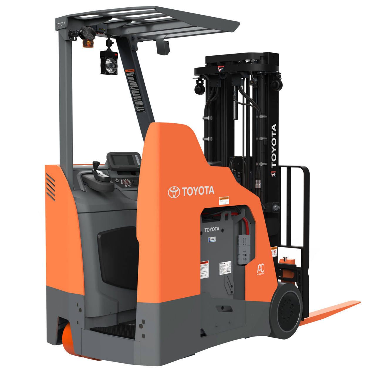 Stand-Up Rider Forklift | Assembled in the U.S.A. | Toyota Forklifts